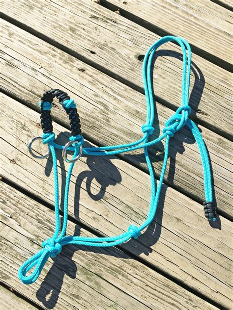 personalized rope halters for horses.